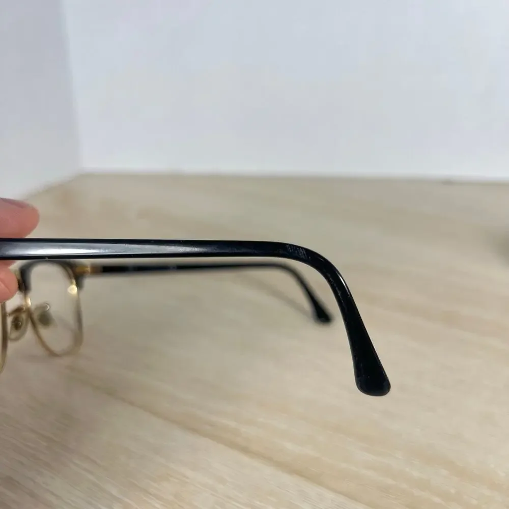 Ray-Ban RB3016 Clubmaster W0365 Sunglasses FRAMES ONLY Polished Black 49-21-140